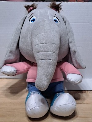Tomy Illumination Sing 2 Meena Elephant Plush 15  Big Head Pink Hoodie 2021 Toy