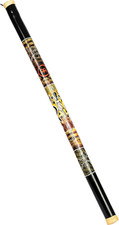 RS1BK-XL 48" Bamboo Rain Stick with Extra Long Trickle Effect and Hand Painted D