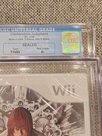 Nintendo Wii Resident Evil Archives RE One & Castlevania Judgment CGC Graded