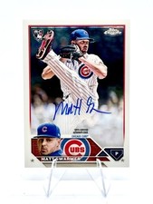 Matt Swarmer 2023 Topps Chrome Rookie Autographs #RA-MS Cubs