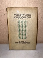 Vintage Verse Worth Remembering (Stanley Maxwell - 1943) Read Poetry Rare