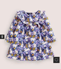 NWT Mini Boden Printed Long Sleeve Dress