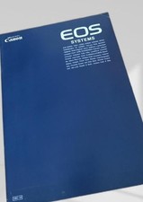 Canon EOS SYSTEMS catalog 1991/10 Canon EOS, EOS SYSTEMS, EF lenses, camera