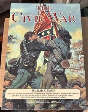The Civil War 1999 Book Boxed Set 3 Books by William C. Davis