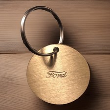 Quality Vintage Ford Script Key Tag Model A T 1932 Antique Stamped Brass Keyring Quality Vintage Ford Script Key Tag Model A T 1932 Antique Stamped Brass Keyring