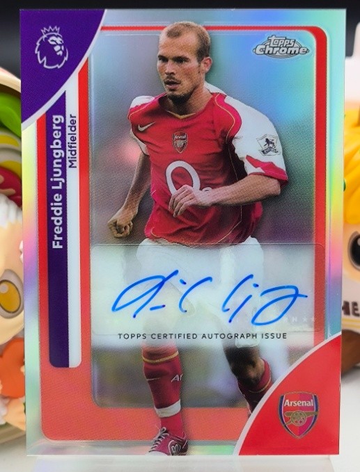 Freddie Ljungberg 2025-26 Topps Chrome Premier League Refractor