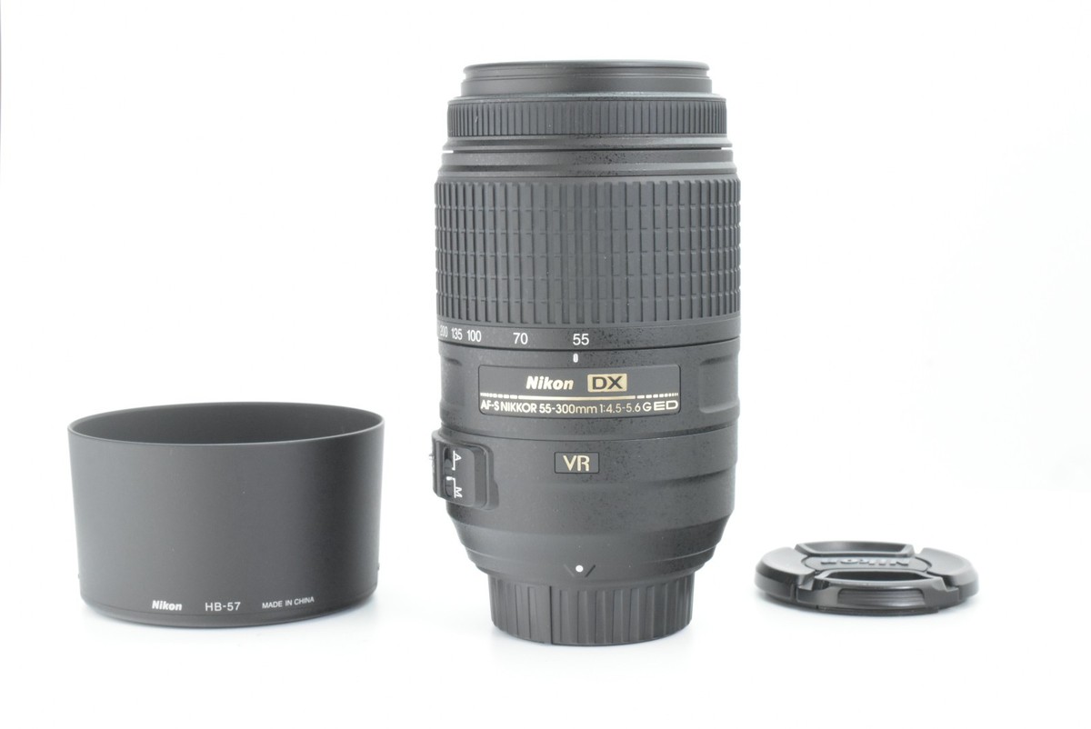 No extra costs] NIkon AF-S DX Nikkor 55-300mm f4.5-5.6G ED VR