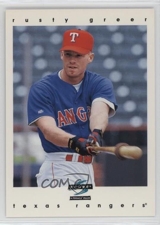 1997 Score Rusty Greer #43 b4d