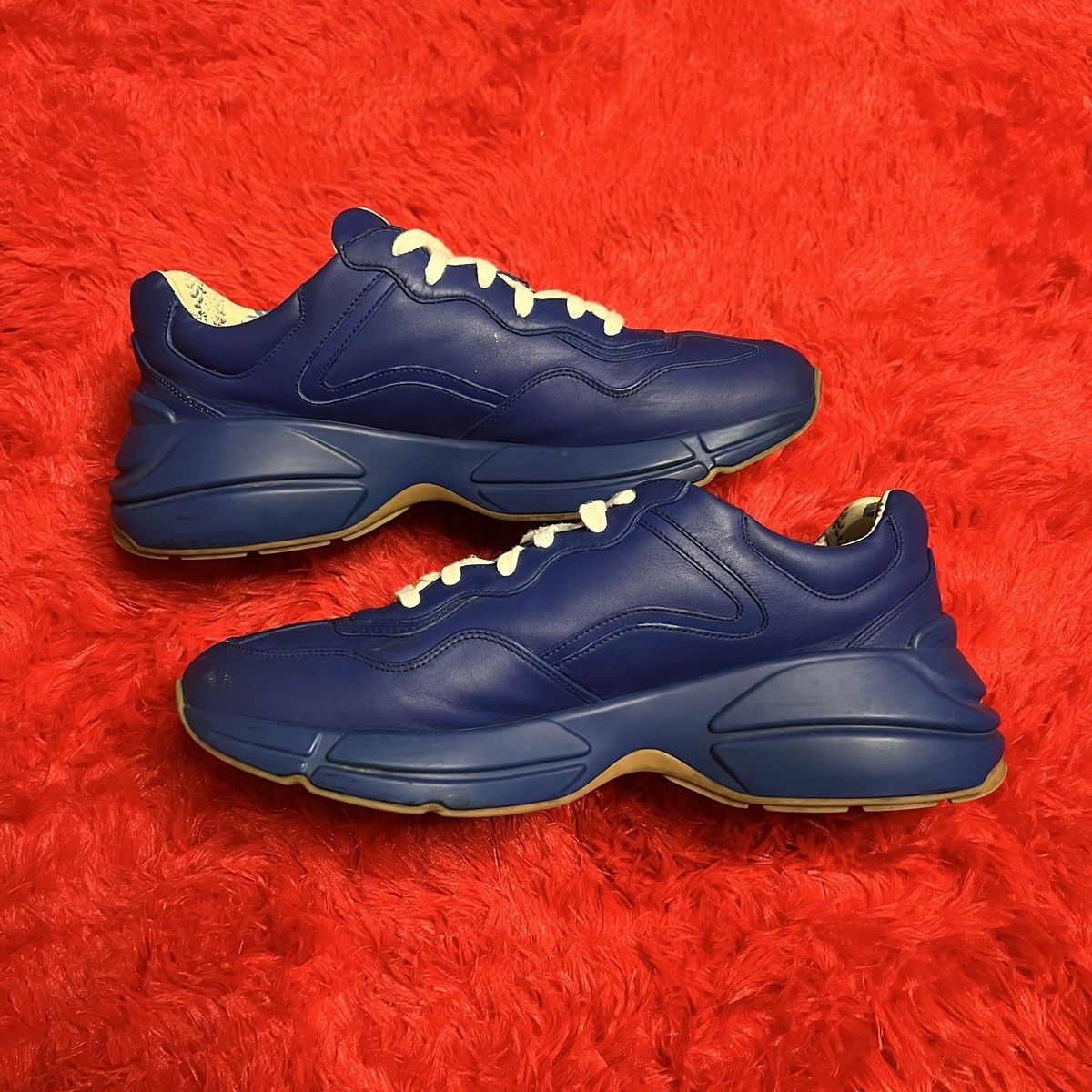 Gucci Blue Yankee Rhyton Size 10 Gucci Rhyton Blue Gucci Women main image 3