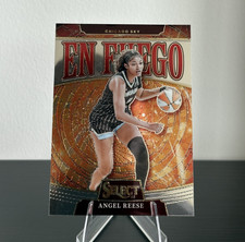 2025 Panini Select WNBA - En Fuego Angel Reese #13 Chicago Sky