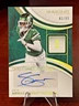 2025 Panini Immaculate Ahmad "Sauce" Gardner Numbers Signatures Auto Jets /99