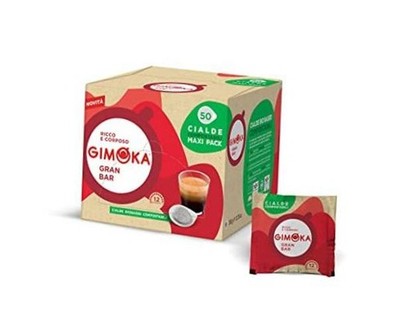 Gimoka Ese Pods for Espresso GRAN BAR - 50 Intenso Cialda Single Served