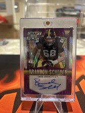 2015 Prizm Collegiate Draft Picks - Brandon Scherff Purple Prizm Autographs /99