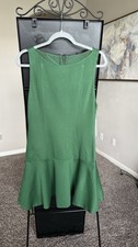 NWT  Alice + Olivia Vibrant Green  Dress Size 8