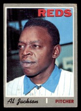 1970 Topps 443 Al Jackson Reds