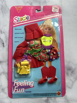 Easy To Dress Feeling Fun Fashions Stacie Barbie Doll Outfit - Rain Coat #10747