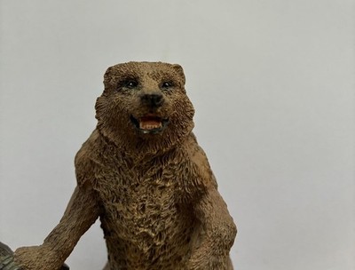 Franklin Mint Grizzlybär Figur Wildlife Preservation Trust - 1987 Vintage