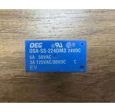 5pcs NEW OSA-SS-224DM3 ORIGINAL 24VDC Power Relay #zb