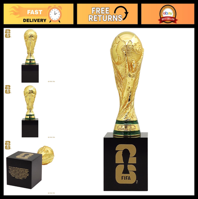 FIFA World Cup 2026 3D Trophy Replica - 4 Inch Zinc Alloy with