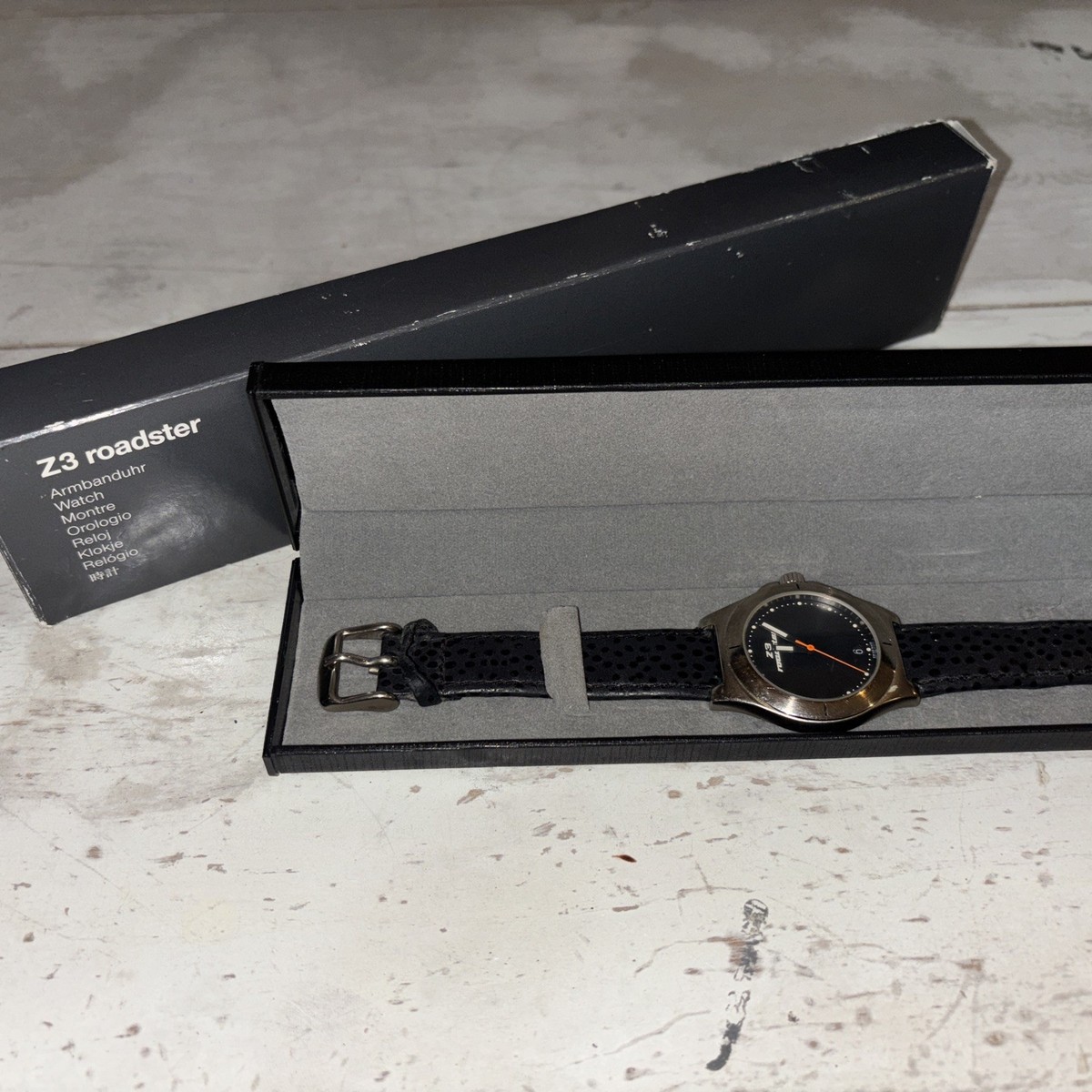 BMW Z3 Z3M Roadster Car Accessory Swiss Made Watch RARE ORIGINAL
