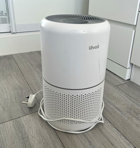 Levoit Core 300 True HEPA Air Purifier White, Touch Control Quiet Timer