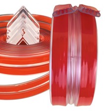 Baby Proofing Edge Protector 1.6" x 6.6FT 4 Corner Guards Clear 3D Mold...