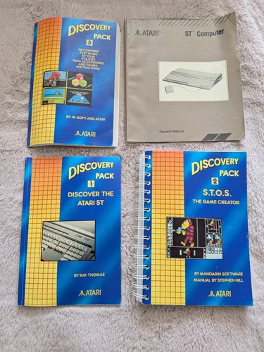 BOXED ATARI 520 ST STFM COMPUTER + STM MOUSE + LEADS - TESTED WORKING - Afbeelding 6 van 16