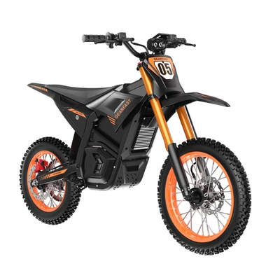 YIQIFA 3000W Elektrofahrrad E-Dirt Bike 48V 20.8AH E-Mountain Bike 34MPH M5 Cross Bike