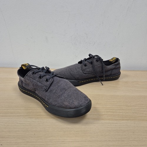 Scarpe da ginnastica Dr Martens Pressler Santanita décolleté blu navy denim tela UK 6 EU 39 - Foto 7 di 12