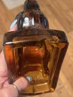 Vintage L E SMITH~ Amber ~Glass Rearing Horse 2 Bookends 1940's — photo 4