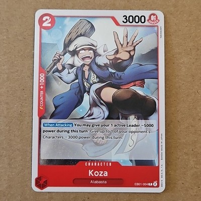 One Piece Koza (EB01-004/101) EB01 Memorial Collection NM TCG CCG