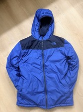 THE NORTH FACE Boys' Reversible Mount Chimborazo Jacket, Blue/Navy Size XL 18/20