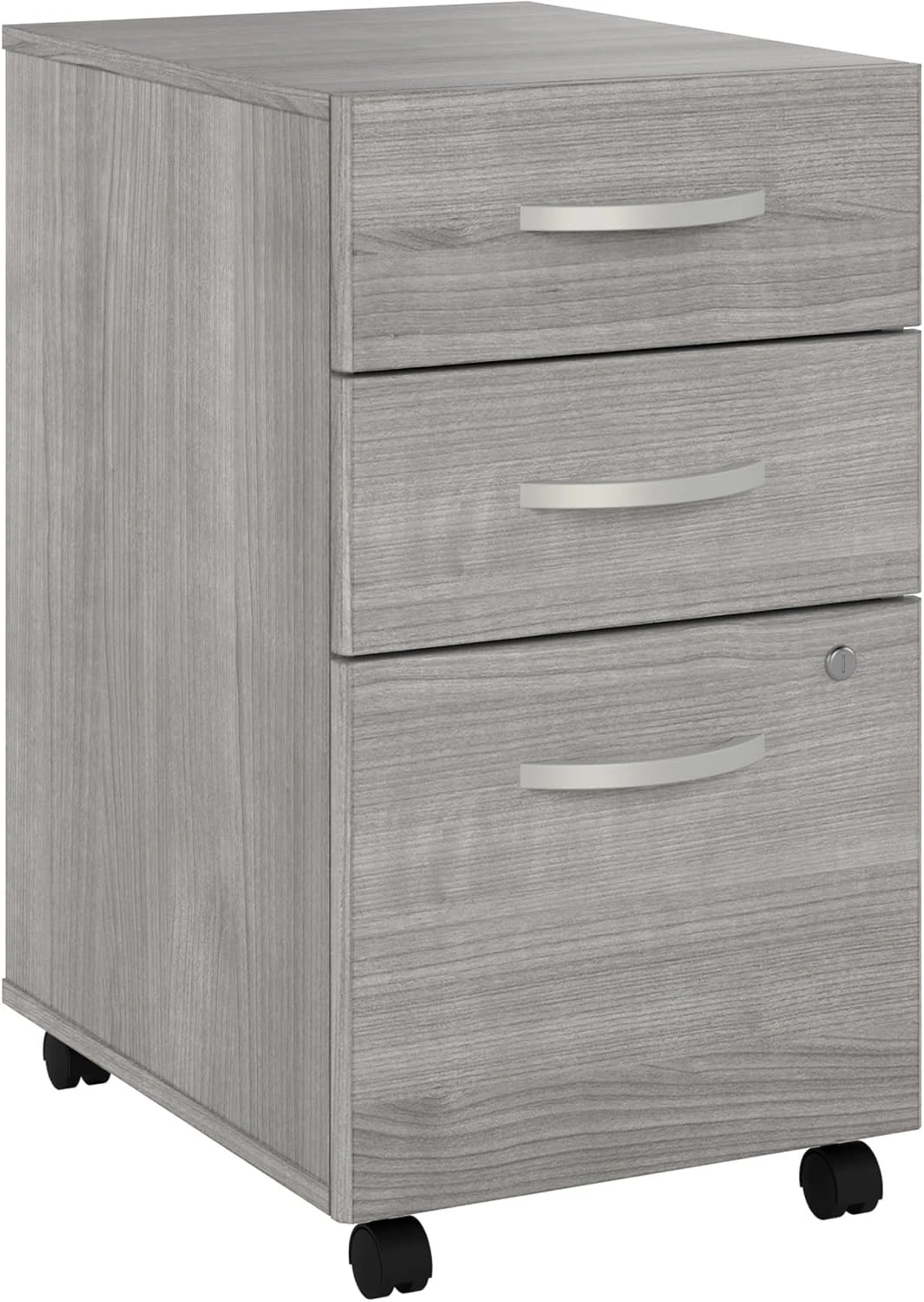 Bush Furniture Echo L Shaped Bow Front Desk - Thumbnail 2