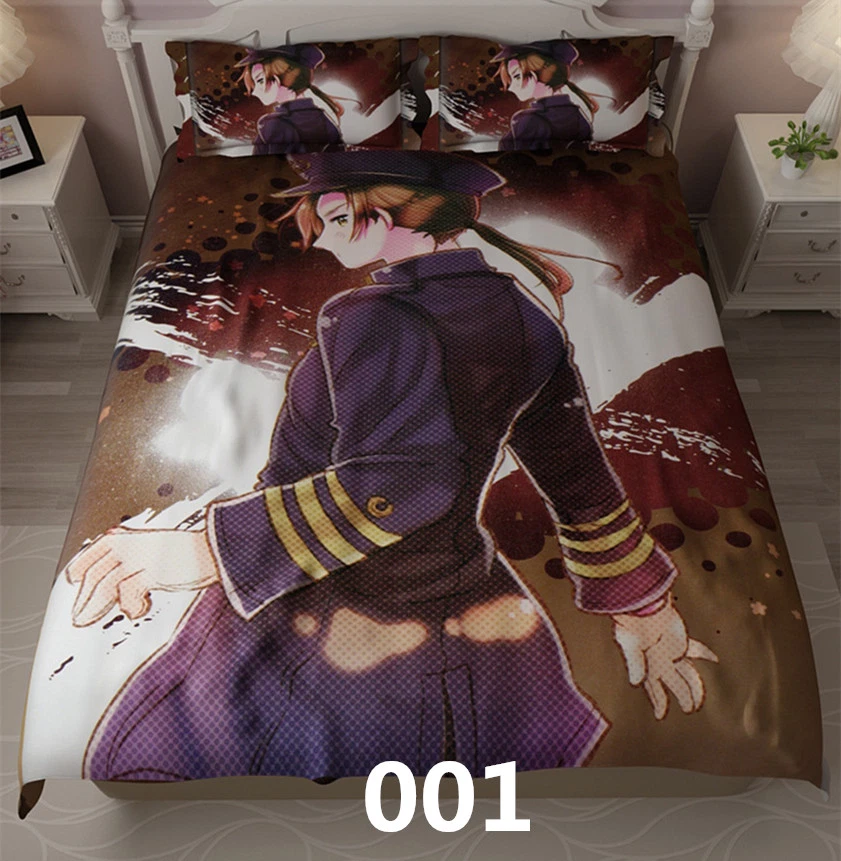 Axis powers APH Hetalia Wang Yao Bedding Cosplay Comforter Japan Anime Winter - Image 3 of 4