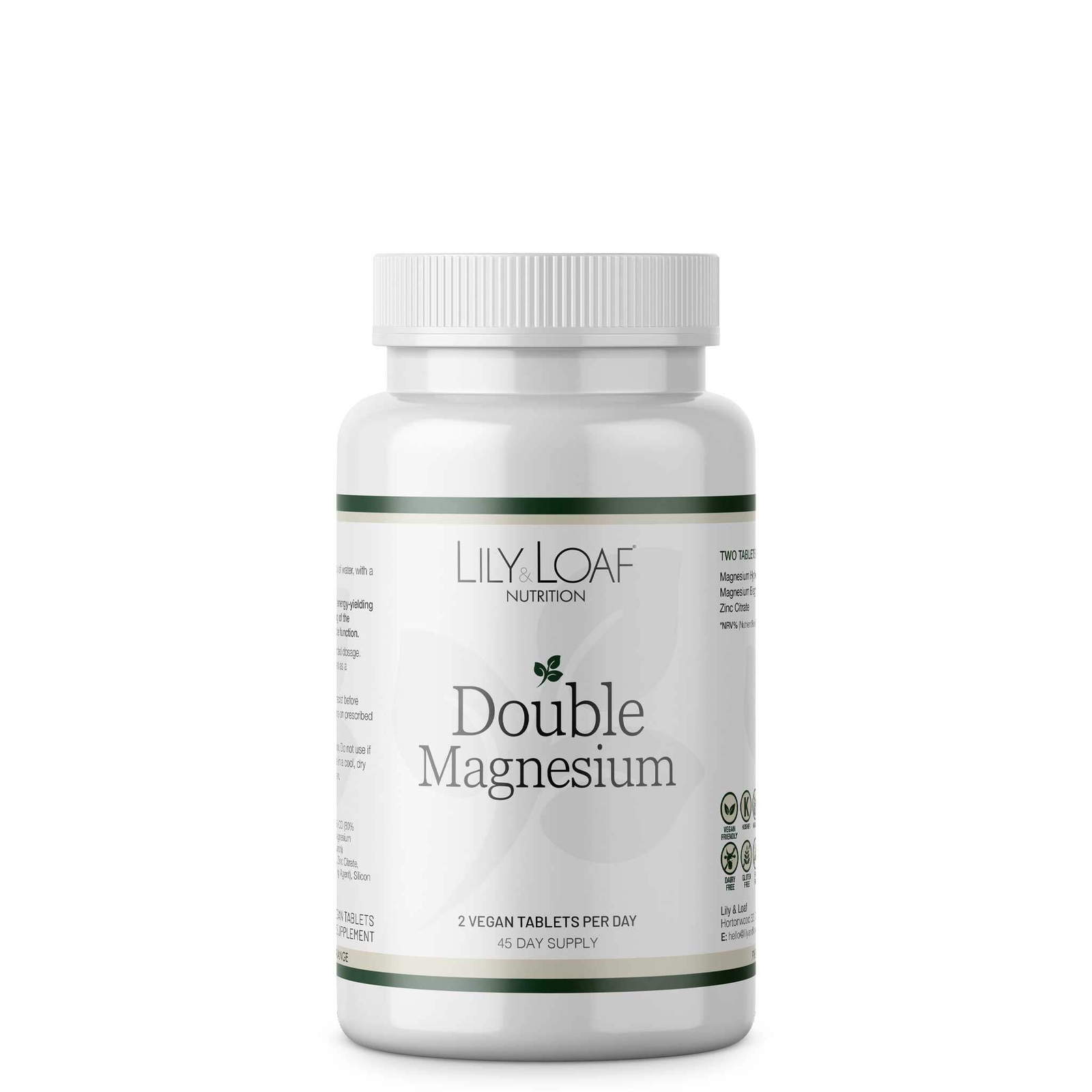 Lily & Loaf Double Magnesium | Muscle & Energy Support