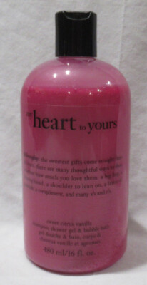 Philosophy MY HEART TO YOURS Shampoo, Shower Gel & Bubbles SWEET CITRUS VANILLA