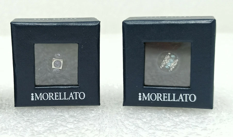 Morellato lotto di 5 charm drops steel charm per ciondolo bracciale in acciaio - Immagine 3 di 4