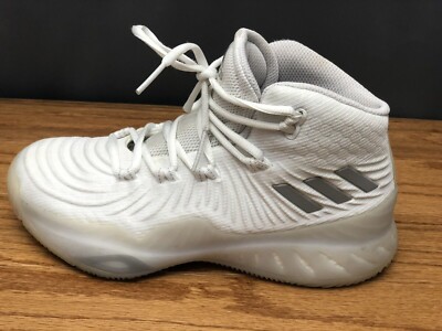 Adidas Crazy Explosive 2017 Basketball Shoes White/Silver BY3766