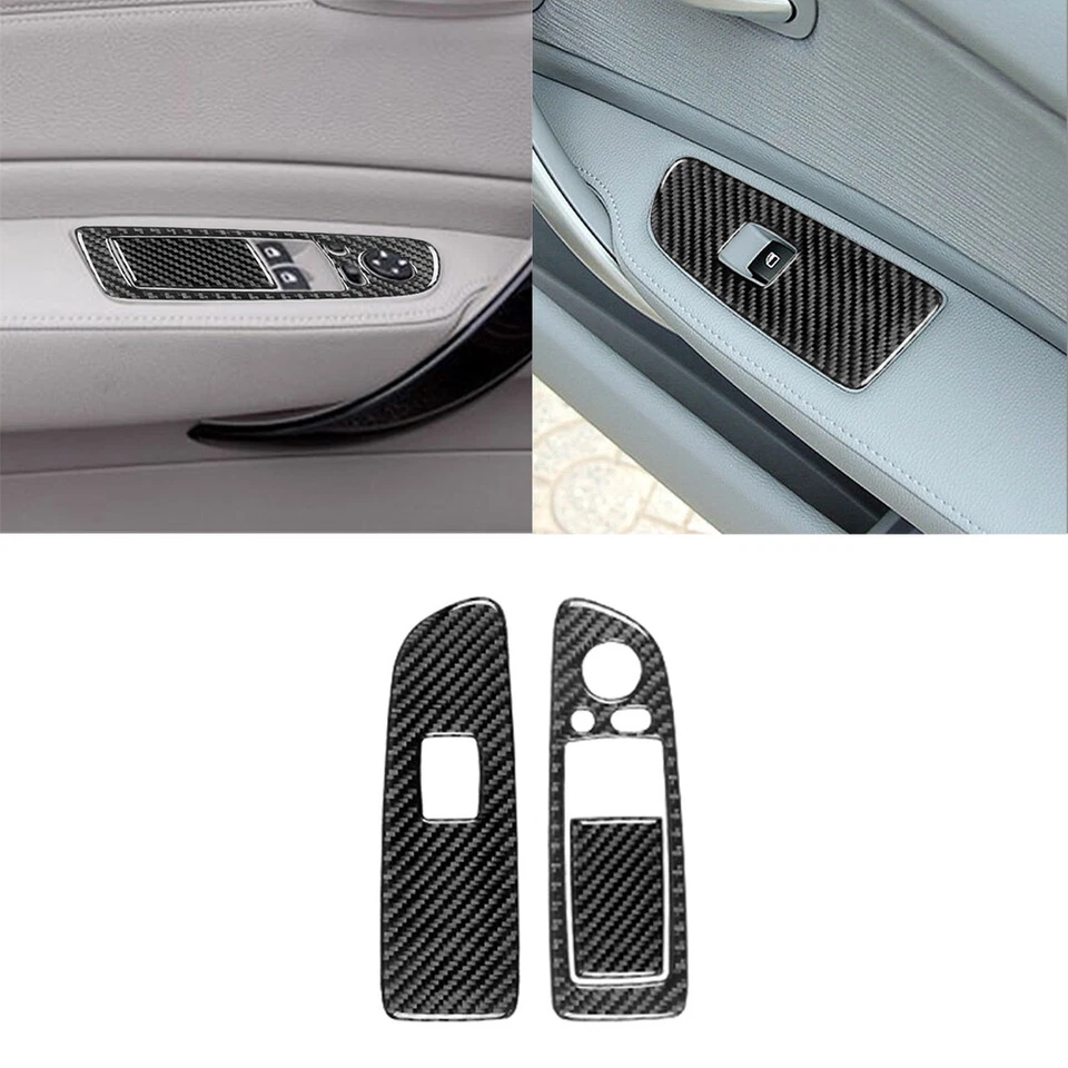 20Pcs Carbon Fiber Full Interior Kit Cover Trim For BMW 1 Series E82 E88 2008-13 - image 2 of 4