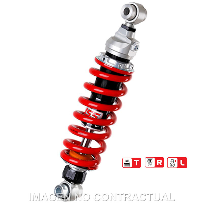 Monoamortiguador YSS Top Line Yamaha Rd 350 Moto Motore Ricambi Ciclomotore