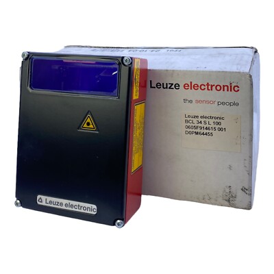 Leuze BCL34SL100 Stationary Barcode Reader 50041381 10...30V DC 5W 100mA