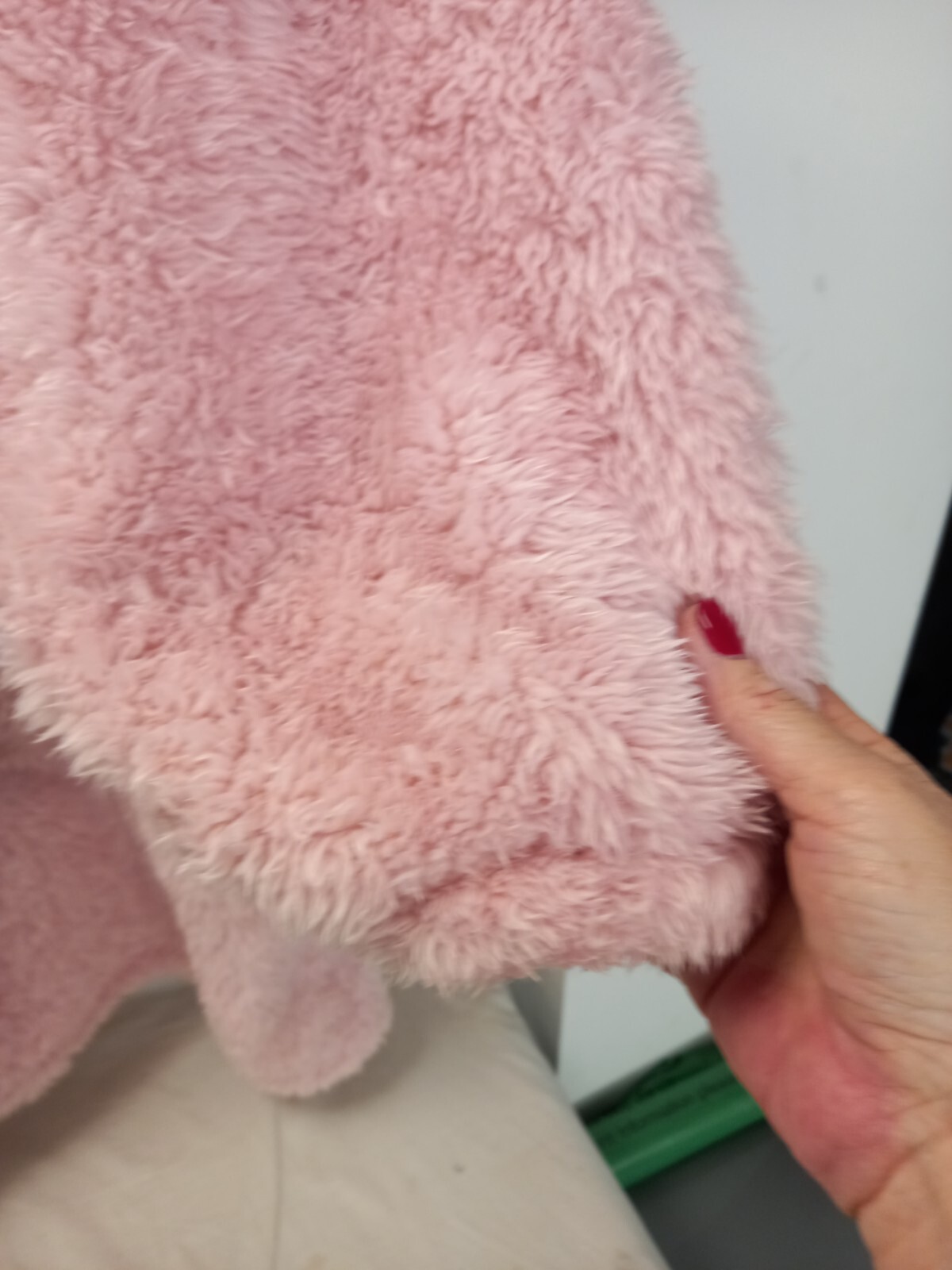 ️ Dunelm Pink Teddie Fleece Hoodie Blanket Snuddie One Size Vgc eBay