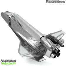 Metal Earth Space Shuttle Atlantis Orbiter Aircraft 3D DIY Model Building Kit