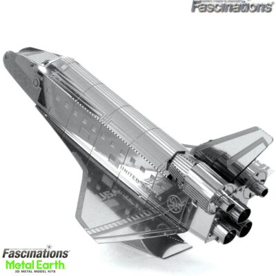 Metal Earth Space Shuttle Atlantis Orbiter Aircraft 3D DIY Model Building Kit