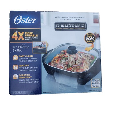 Oster DuraCeramic Electric Skillet 12