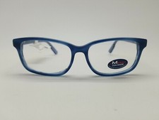 1 Unit New America USA Made Blue Eyeglass Frame 49-14-135 #358