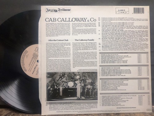 French Press! Cab Calloway – Cab Calloway & Co, 2 x 12" 33 LP NM - Picture 2 of 2