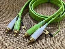 Oyaide NEO d+RCA for TurnTable classB Duo Green Audio Player Amplifier Cable 1M 