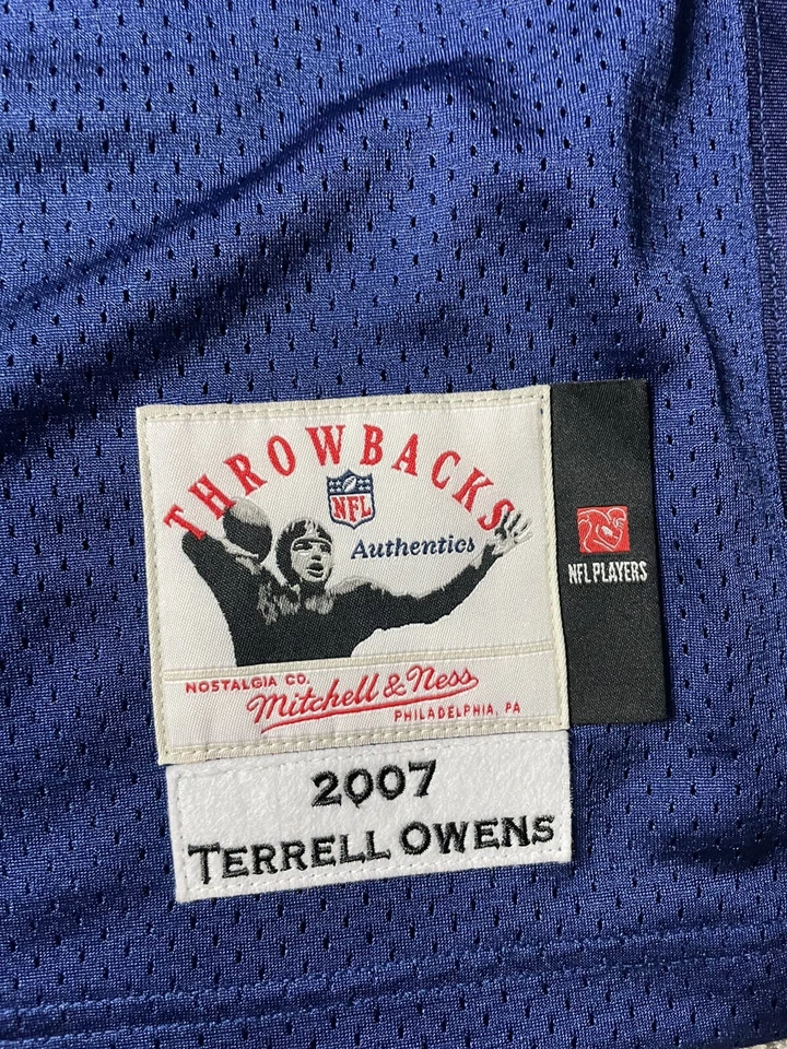 CAMISETA MITCHELL & NESS AUTÉNTICA TERRELL OWENS L DALLAS COWBOYS $300 DS Foto 4 de 4
