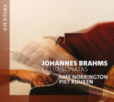 AMY NORRINGTON/PIET KUIJKEN: JOHANNES BRAHMS CELLO SONATAS - CD *BRAND NEW*